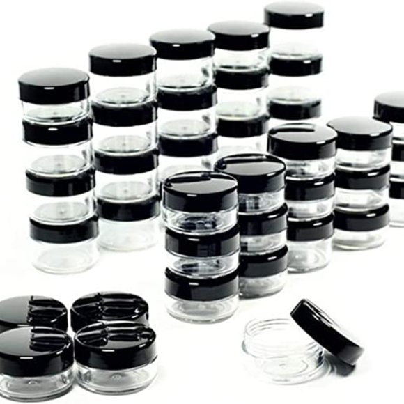 Zejia Other - 100 - 5 Gram Cosmetic Containers Sample Jars NEW